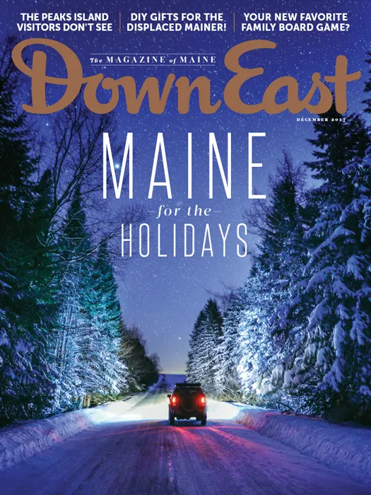 Down East Magazine December 2017 Cover
