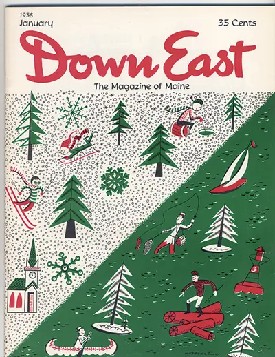 January 1958 cover