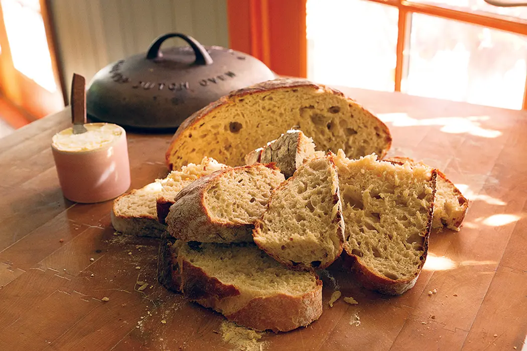 Rustic Apple Cider Boule