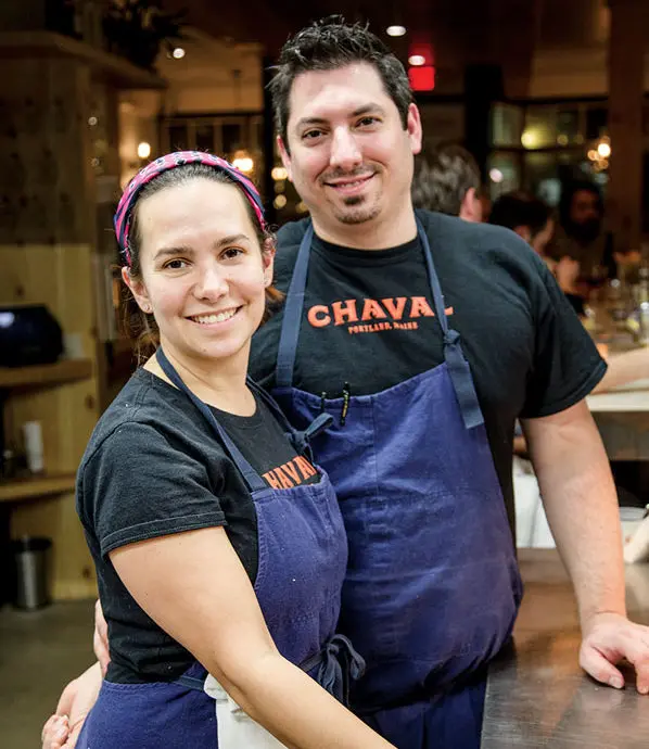 Co-owners (and husband and wife) Damian Sansonetti and Ilma Lopez.