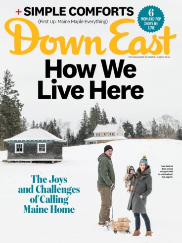 Down East Magazine March 2018 Cover