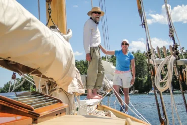 sailboat, meet the cruisers, sailing in maine