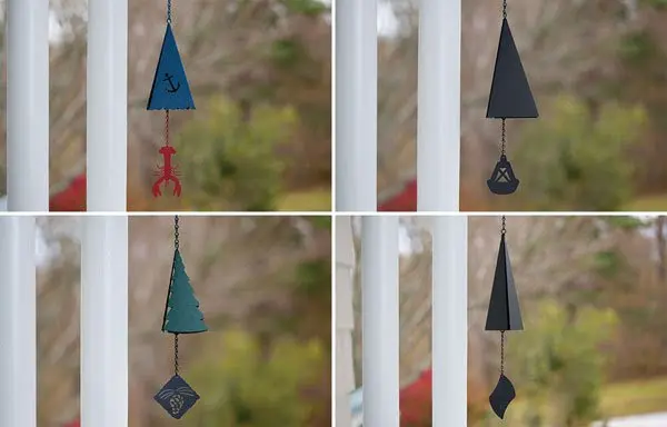 Maine made wind chimes
