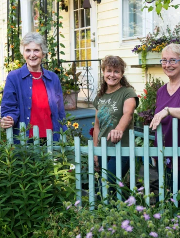 Alison Harris, Jean Herlihy, and Claudia Knox