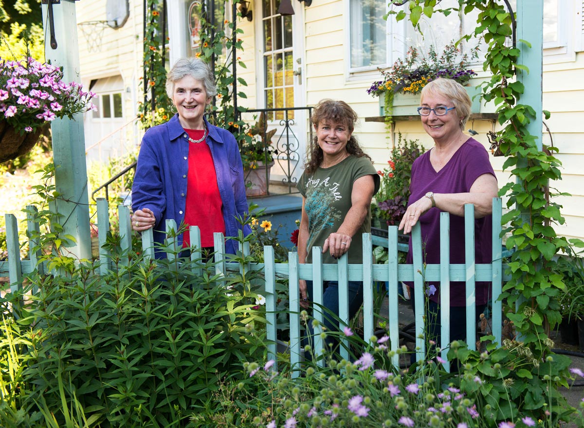 Alison Harris, Jean Herlihy, and Claudia Knox