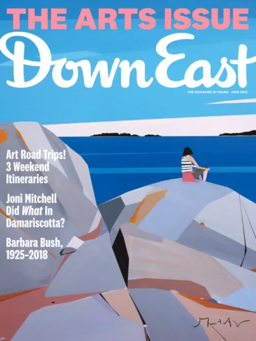 June 2018 cover of Down East magazine