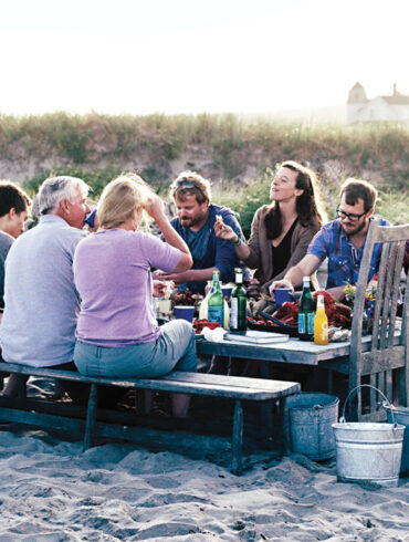 An authentic Maine clambake