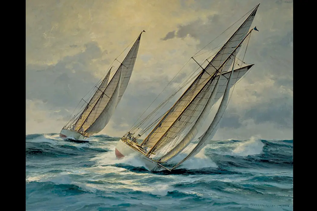 Donald Demers’s, Into the Gulf Stream, at the Gallery at Somes Sound