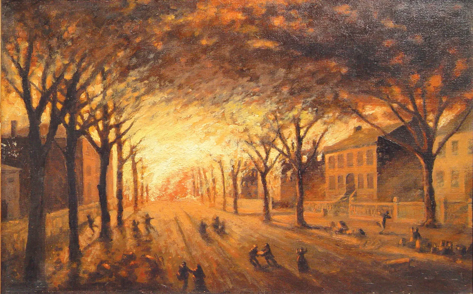 the Great Fire of Portland