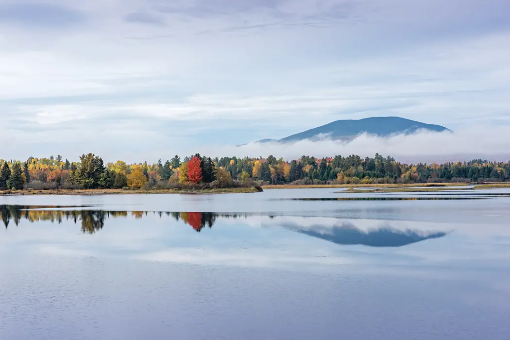 Flagstaff Lake, Where in Maine October 2018