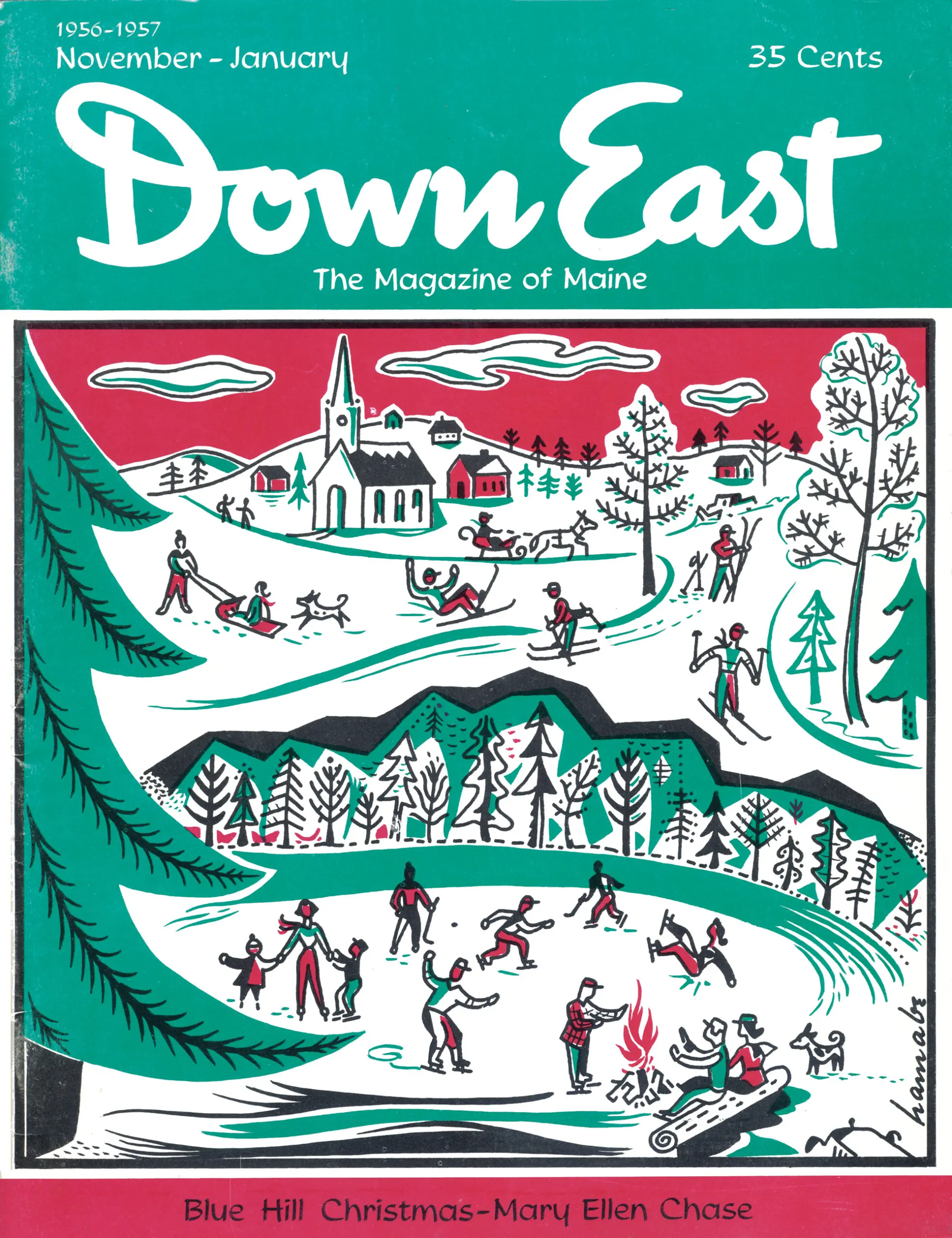 A Vintage Down East Winter