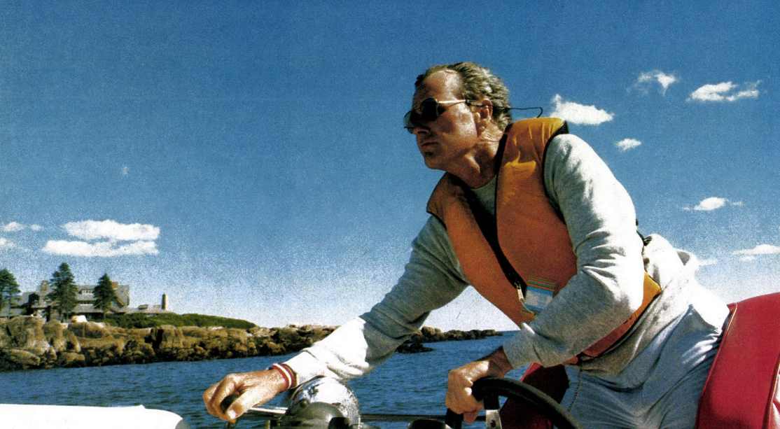George H. W. Bush speedboat