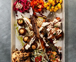 Baharat's Middle Eastern food