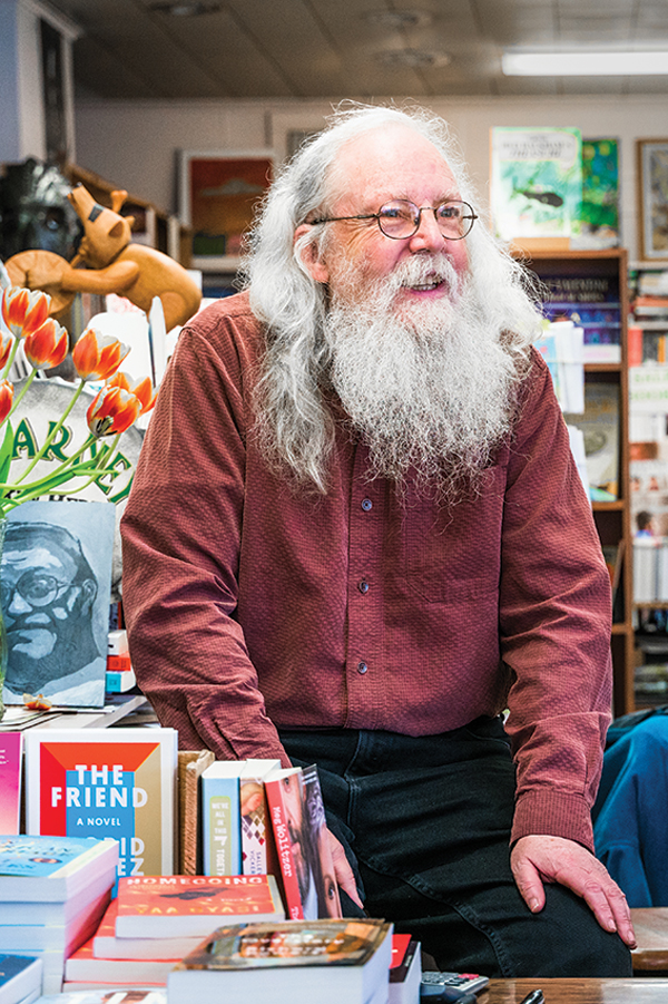 Gary Lawless, proprietor of the venerable Gulf of Maine Books in Brunswick