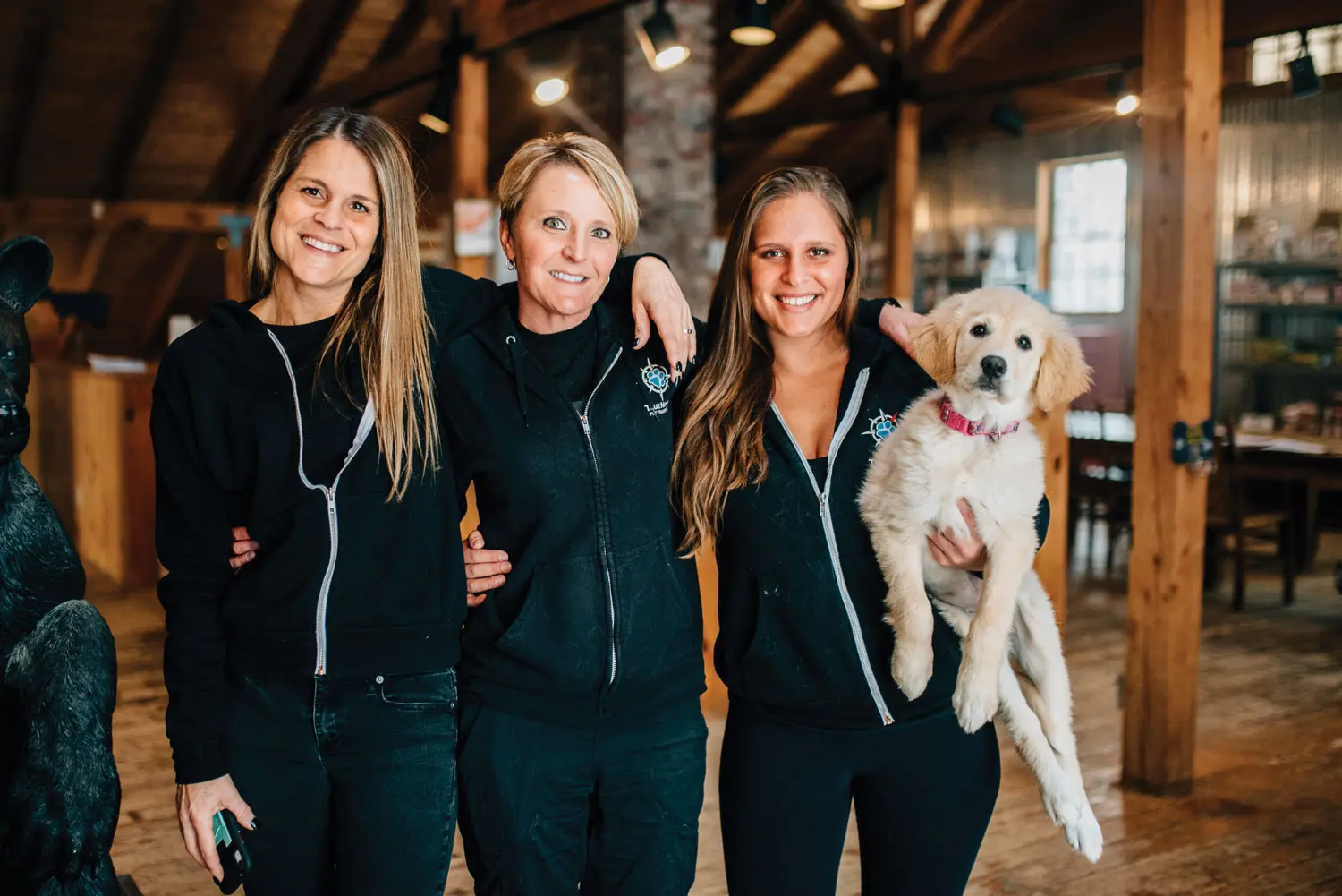 Heather Hobby (center), with Danielle Blake (left) and Taylor Palmer (right), board president and board member, respectively, of Northport’s Maine Coast Animal Rescue. Heather Hobby (center), with Danielle Blake (left) and Taylor Palmer (right), board president and board member, respectively, of Maine Coast Animal Rescue.