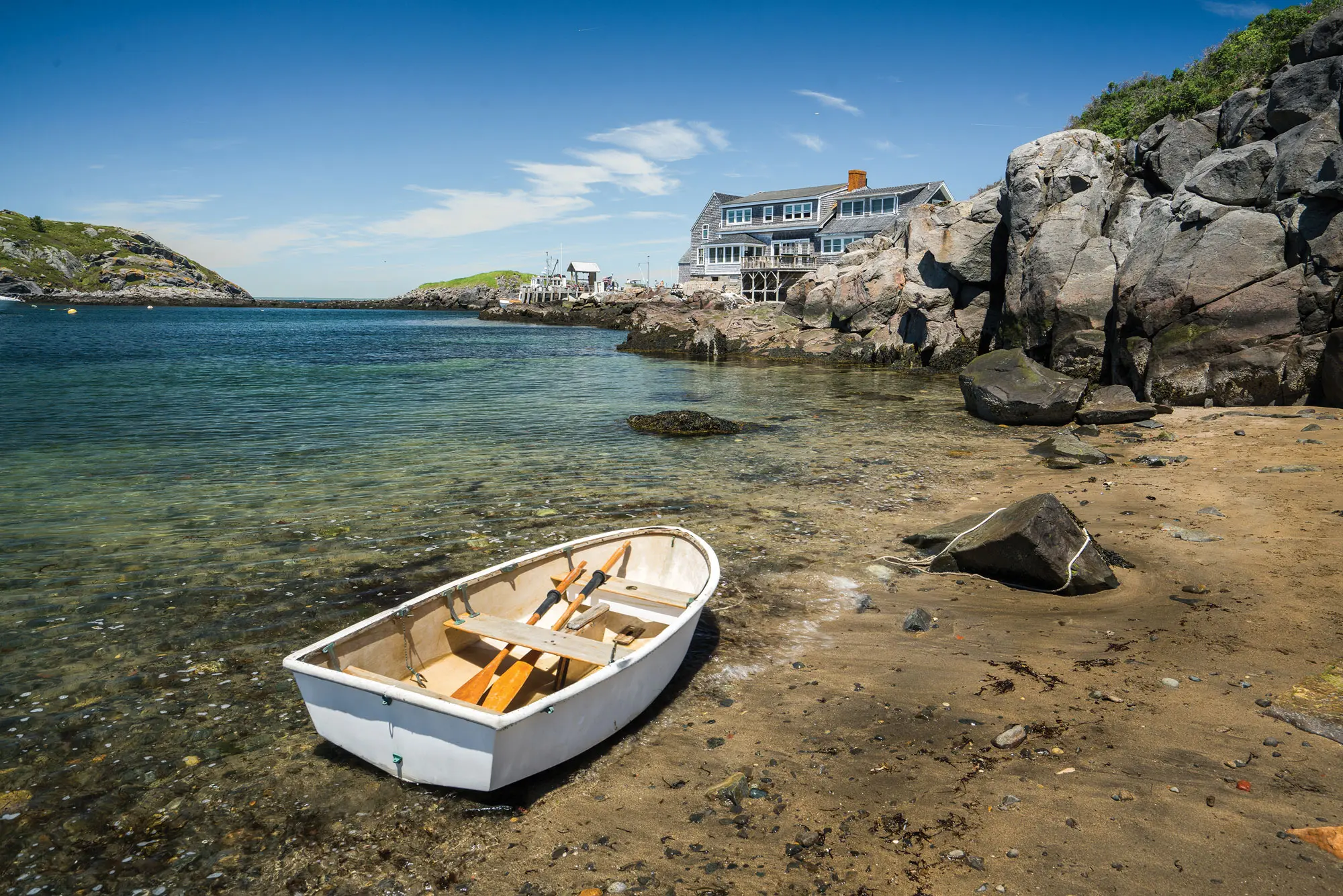 Swim Beach, Monhegan, Maine