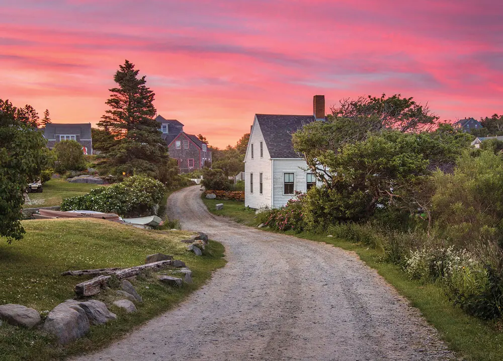 Main Street, Monhegan, Maine