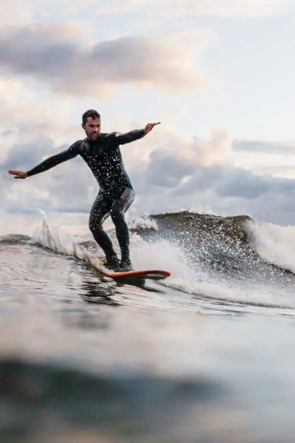 Surfing in Maine