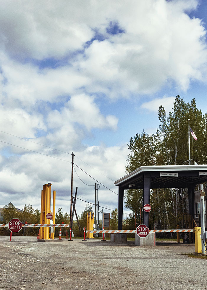 The U.S. border station