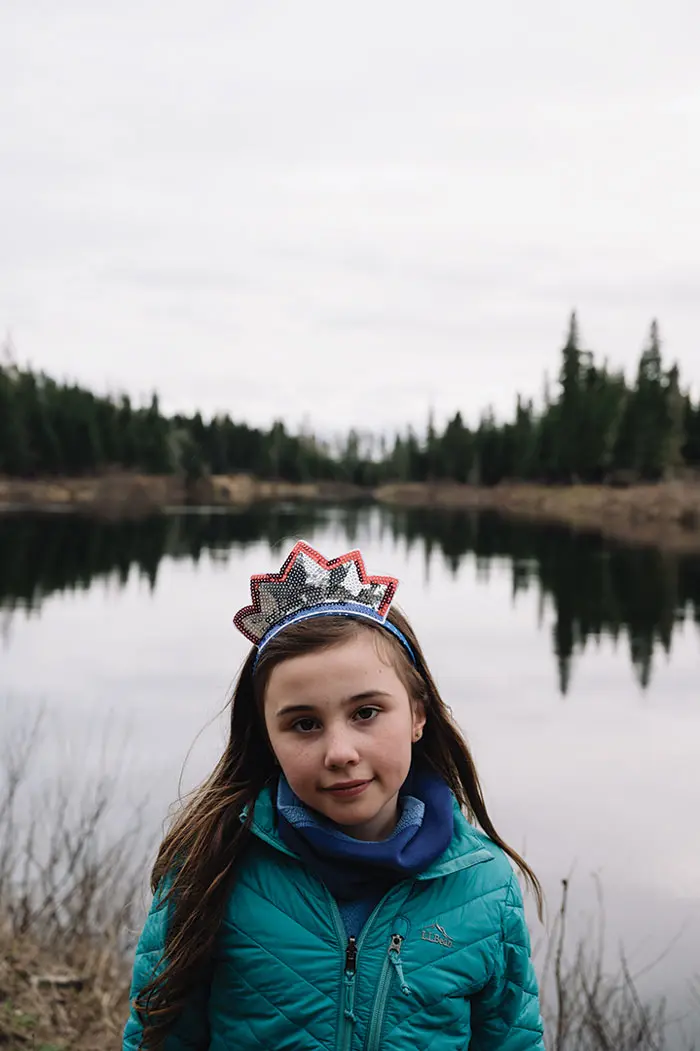 Leslie’s daughter celebrated her 9th birthday during the trip.
