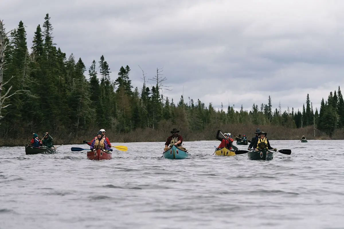 Paddling on the St. John River Paddling on the St. John River
