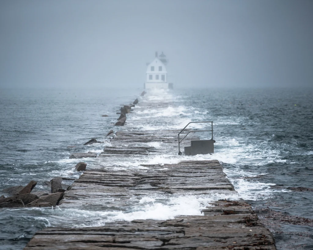 Rockland Harbor Breakwater Light