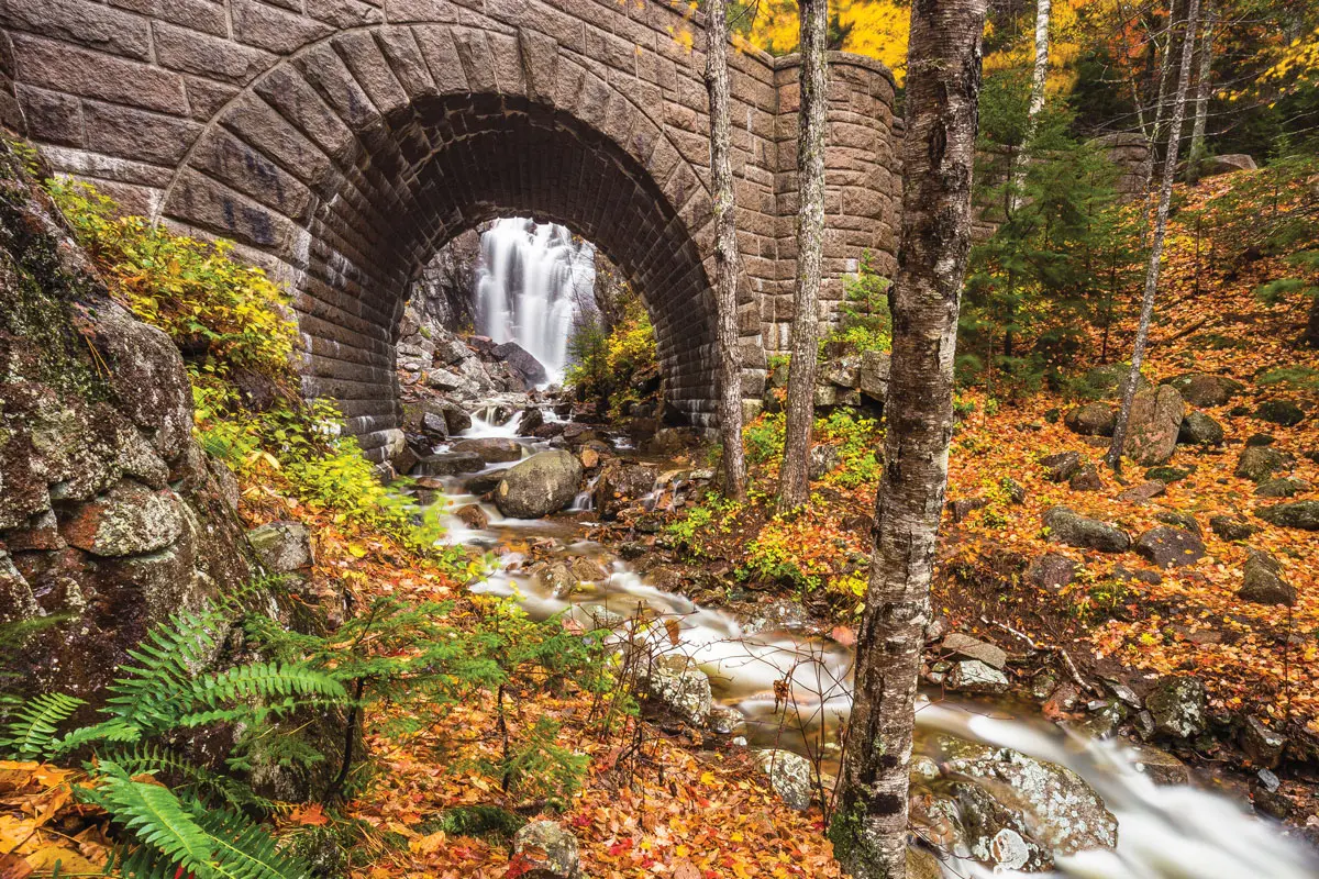 Hadlock Falls, Where in Maine October 2019