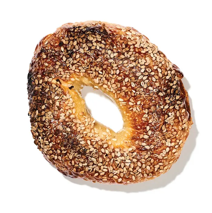 Maine's Best Bagels, Forage Market, Sesame Bagel