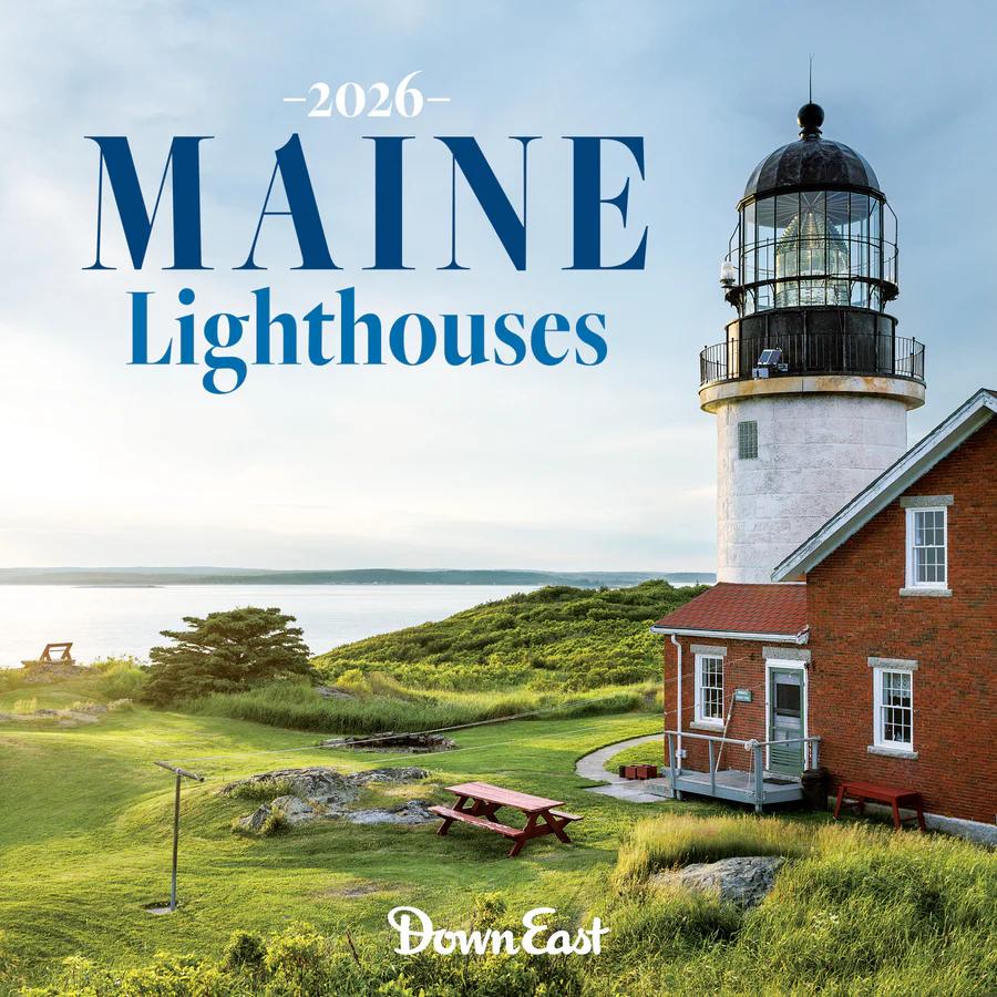 2026 Maine Lighthouses Wall Calendar
