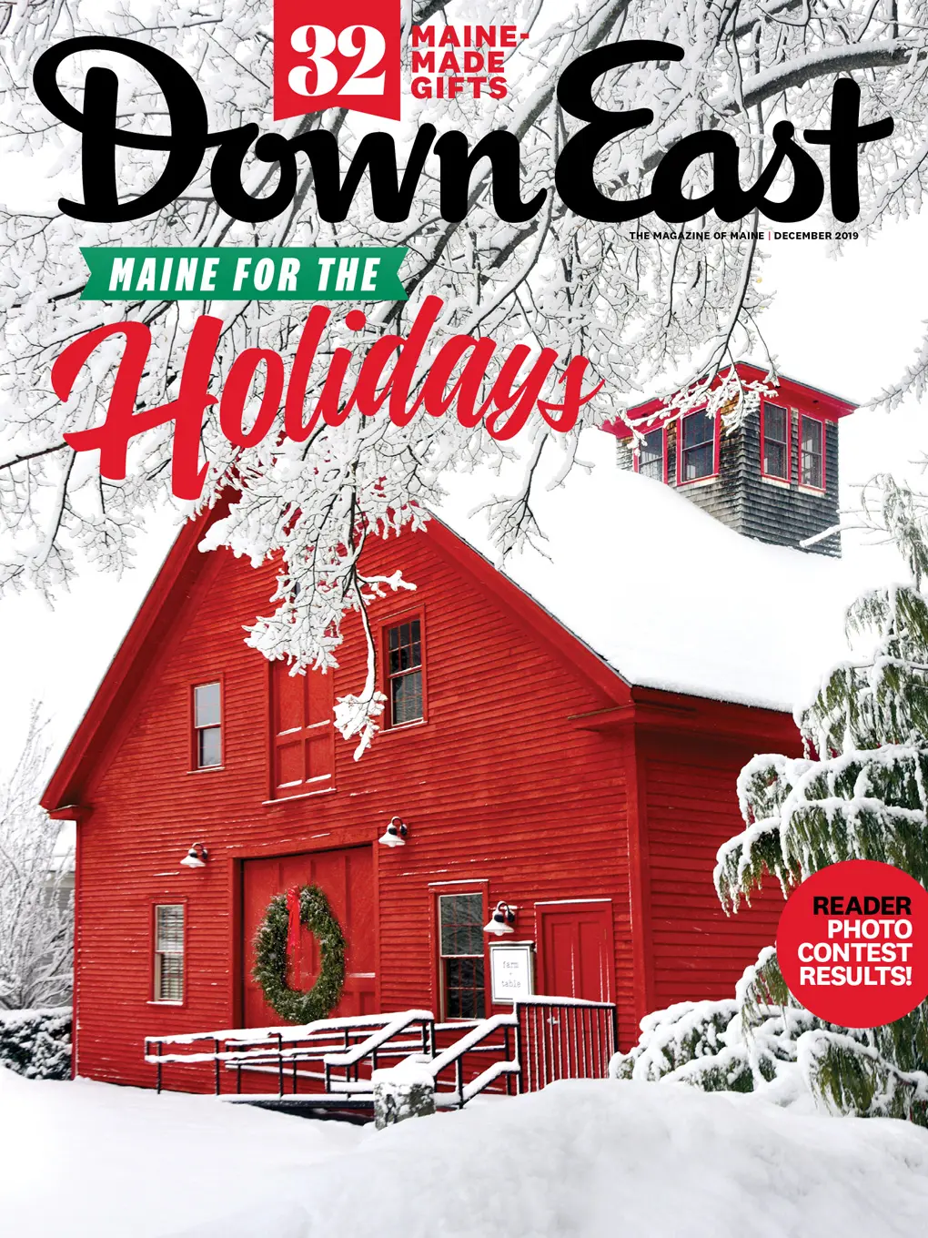 Down East magazine, December 2019