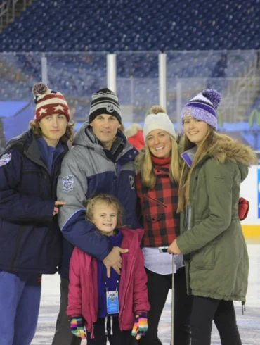 Wes McCauley and family