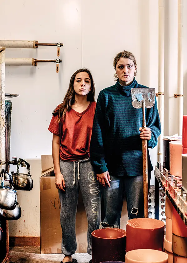 Danica Design employees Kaitlyn Turnbull and Melissa Tracy-Torres
