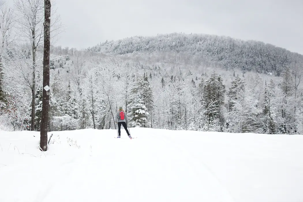 Maine Huts & Trails backcountry skiing