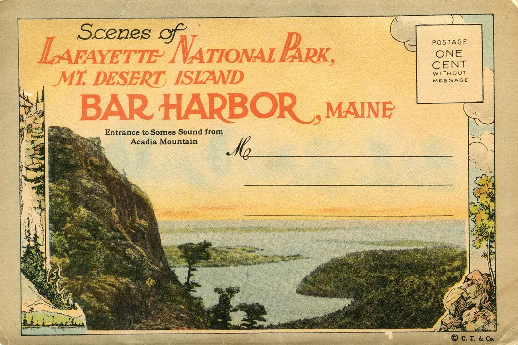 Lafayette National Park becomes Acadia National Park