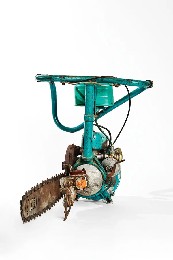 1950s Russian Druzhba chainsaw