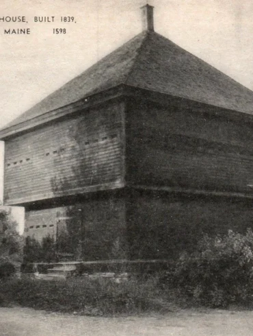 The Fort Kent Blockhouse, the only remaining Aroostook War fortification