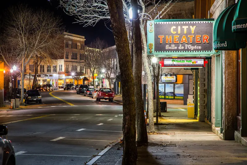 Street views of Biddeford, Maine 