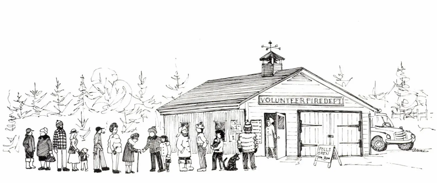 Maine Voter illustration