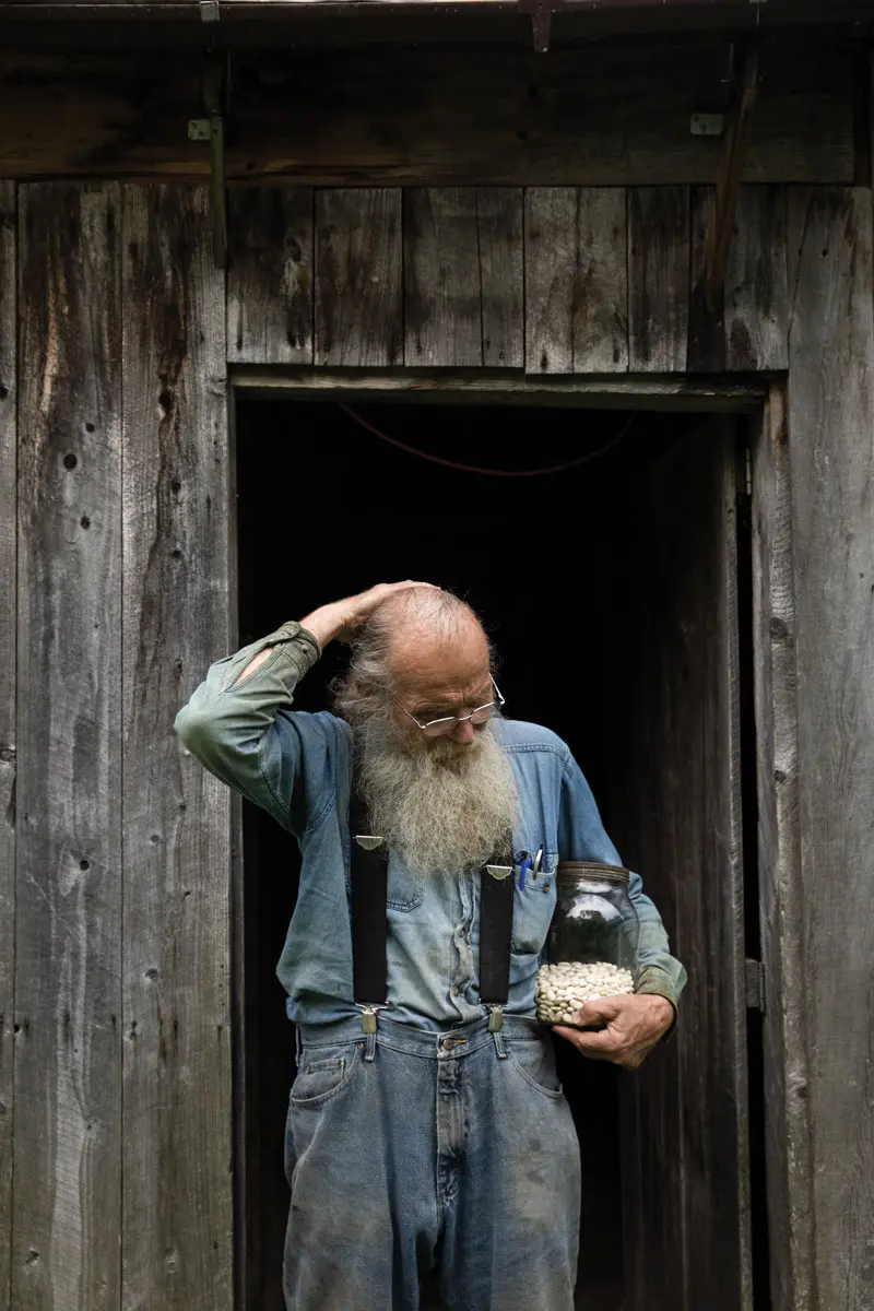 Bonsall and his heirloom seeds
