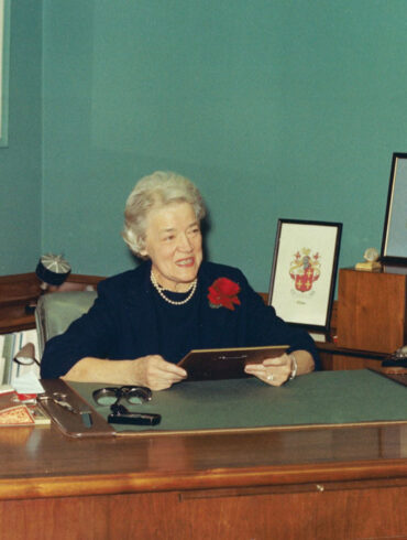 Margaret Chase Smith in 1970