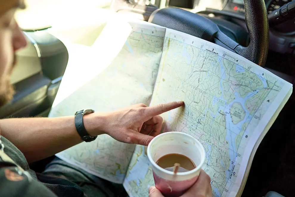 Mapping the Golden Road trip