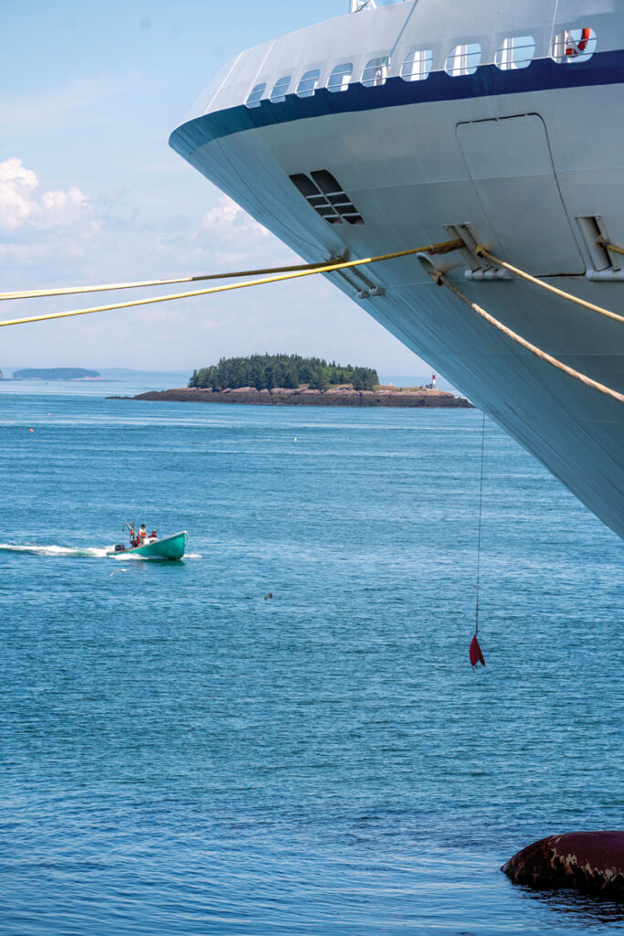 Cruise Ship Riviera - The COVID Cruise Ship and the Maine Fishing