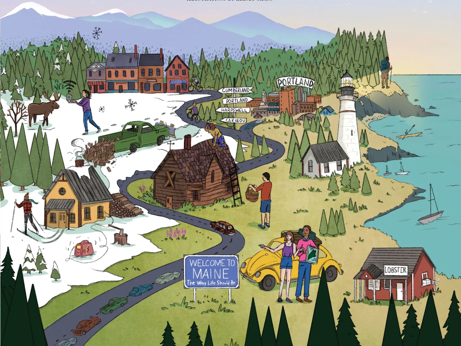 Illustrations by Kelsey Grass