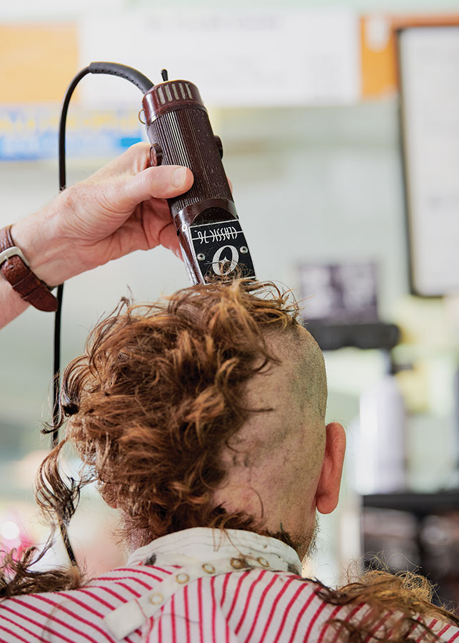 Senior Citizens Barber Shop - Sharp as Ever | Down East Magazine