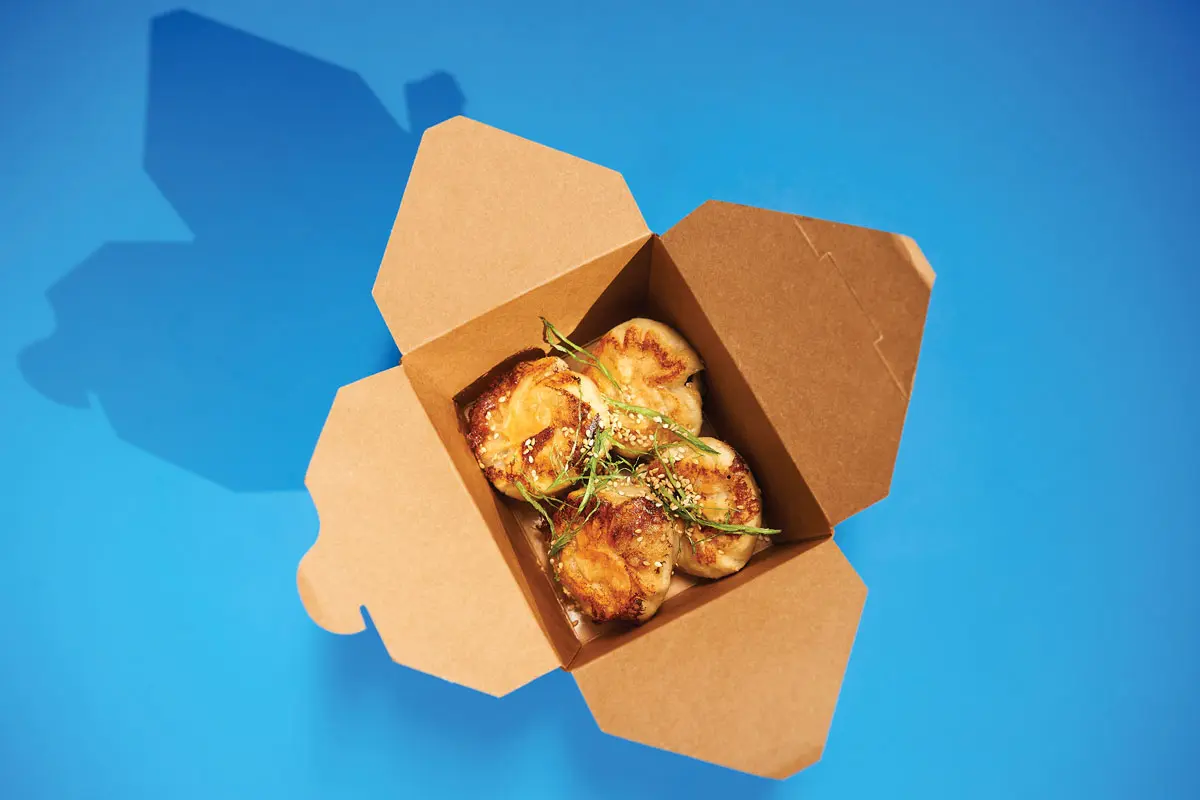 Peking-spiced duck dumplings from Zao Ze Cafe