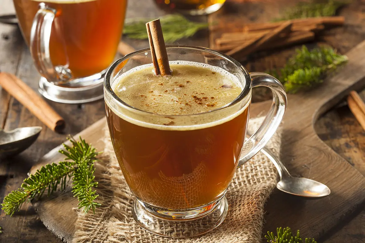 hot buttered rum