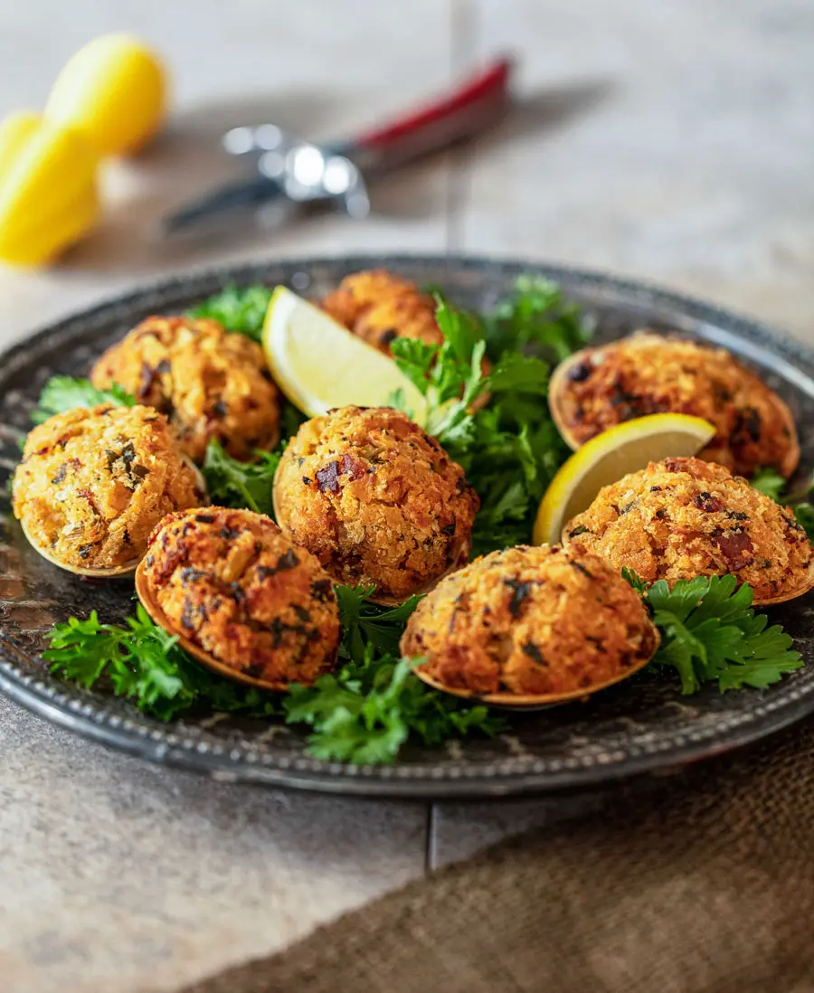 baked stuffed clams