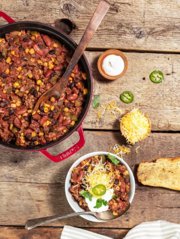 Venison Crockpot Chili
