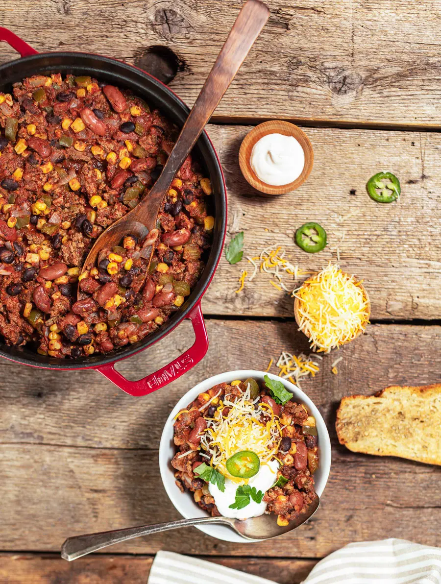 Venison Crockpot Chili