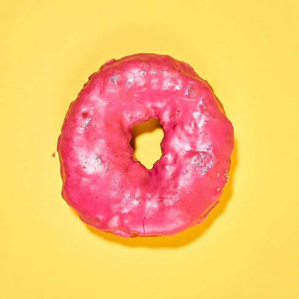 Holy Donut’s vegan triple berry